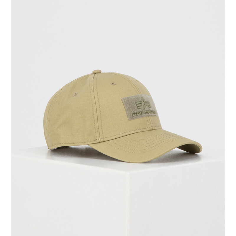 Alpha Industries Kšiltovka Velcro Cap sand 79050899