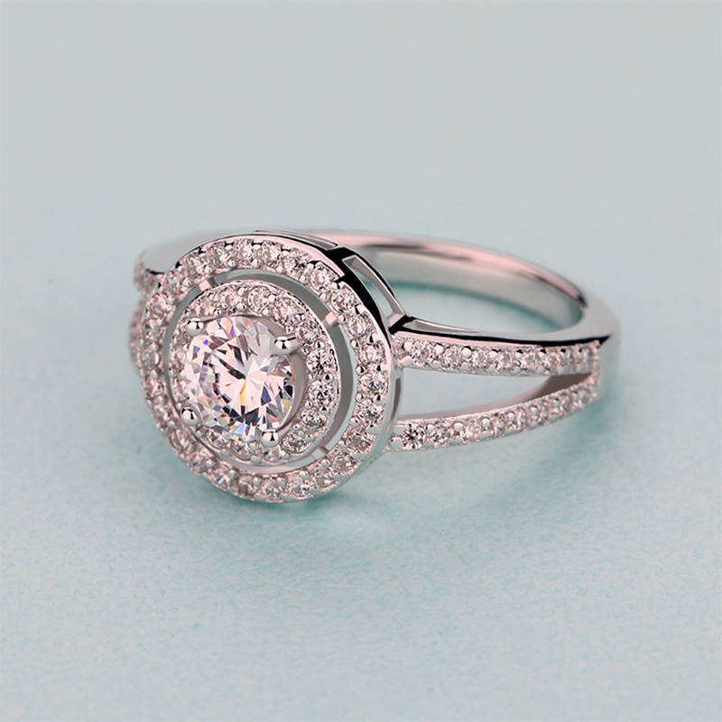 Emporial stříbrný rhodiovaný prsten Královská elegance MA-MR1003-SILVER