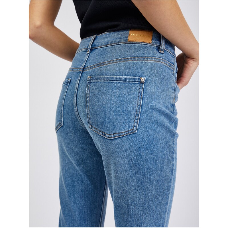 Orsay Světle modré dámské slim fit džíny - Dámské