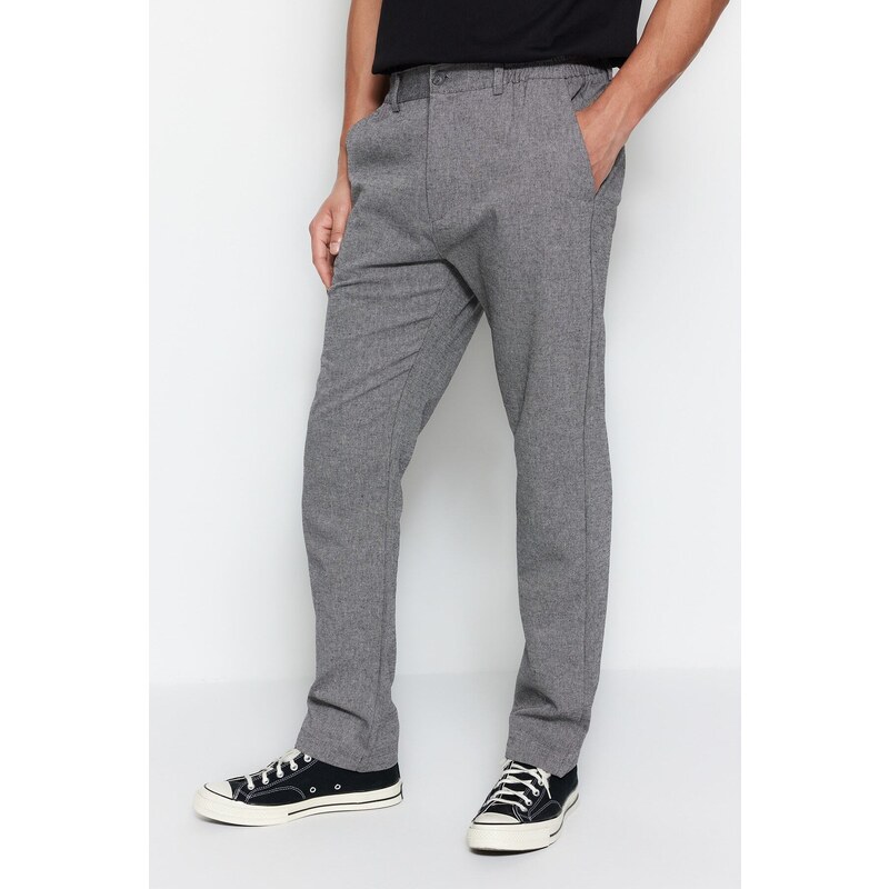 Trendyol Black Regular Fit Trousers