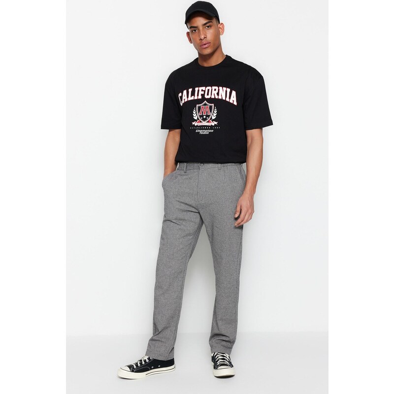 Trendyol Black Regular Fit Trousers