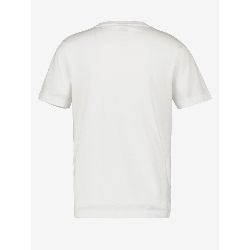 Bílé pánské tričko LERROS - Pánské