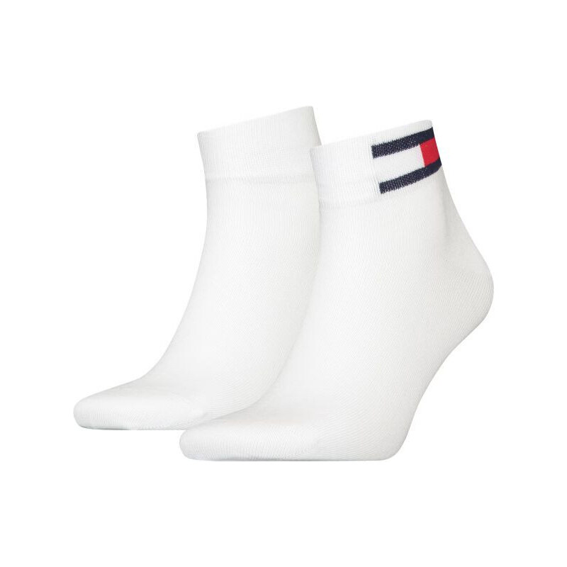 Tommy Hilfiger Pánské ponožky Quarter 2P Flag 701223929003