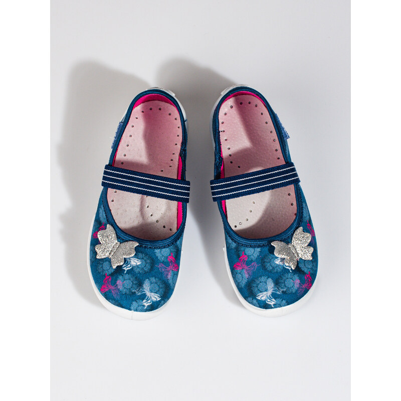 Blue slippers for girl Viggami Jenny