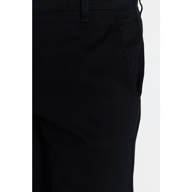 Trendyol Black Regular Fit Chino Trousers