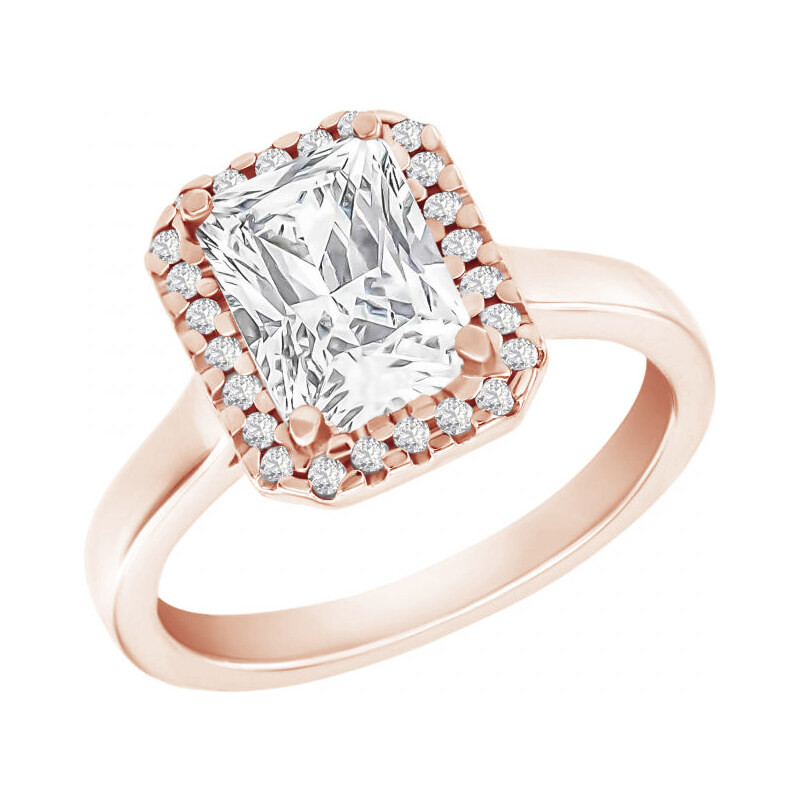 Eppi Zásnubní prsten s emerald diamantem Valma
