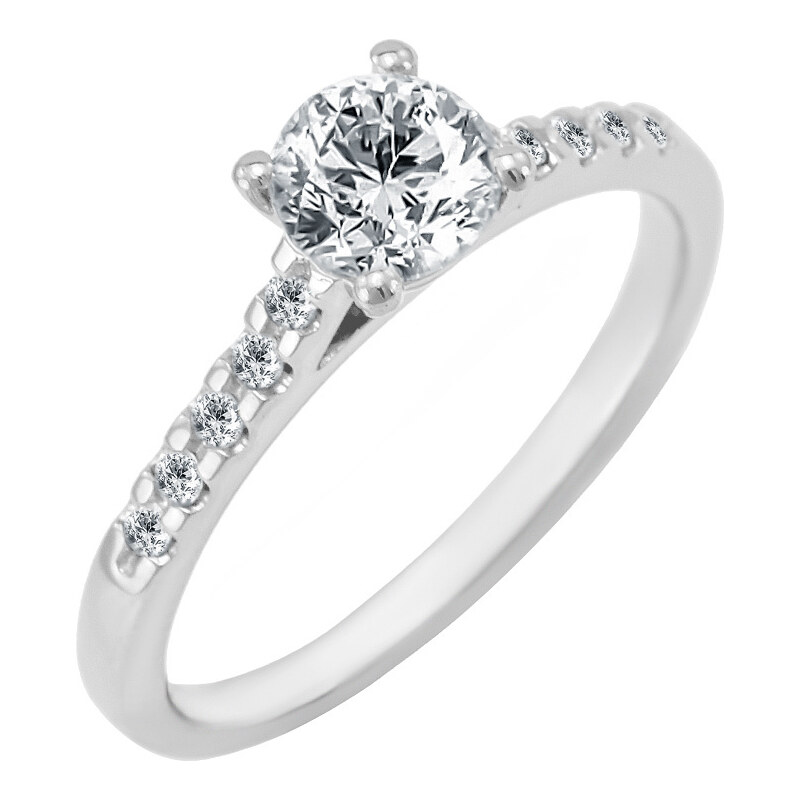 Eppi Zásnubní prsten s diamanty Vea