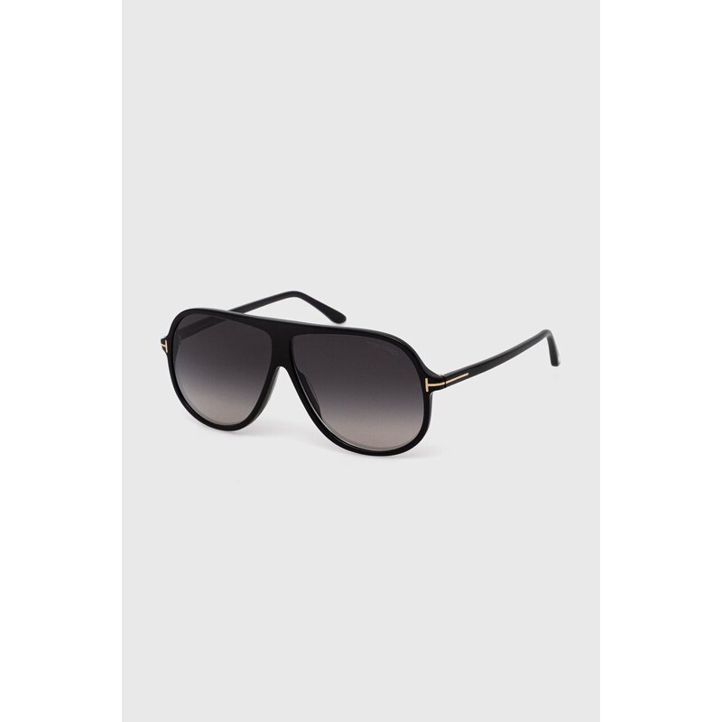 Sluneční brýle Tom Ford pánské, černá barva