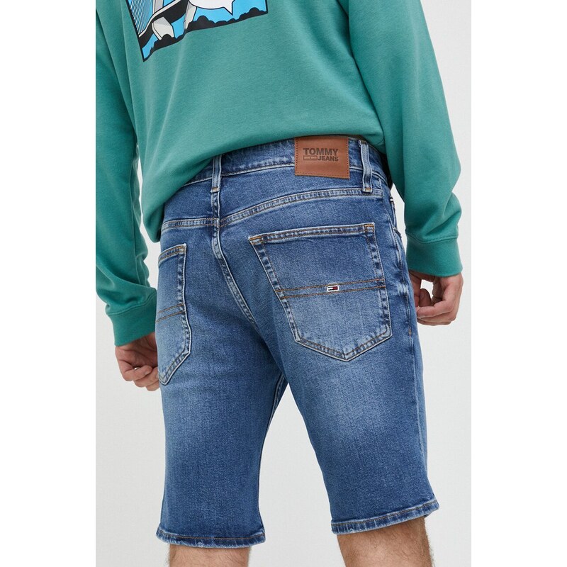 Džínové šortky Tommy Jeans Scanton pánské