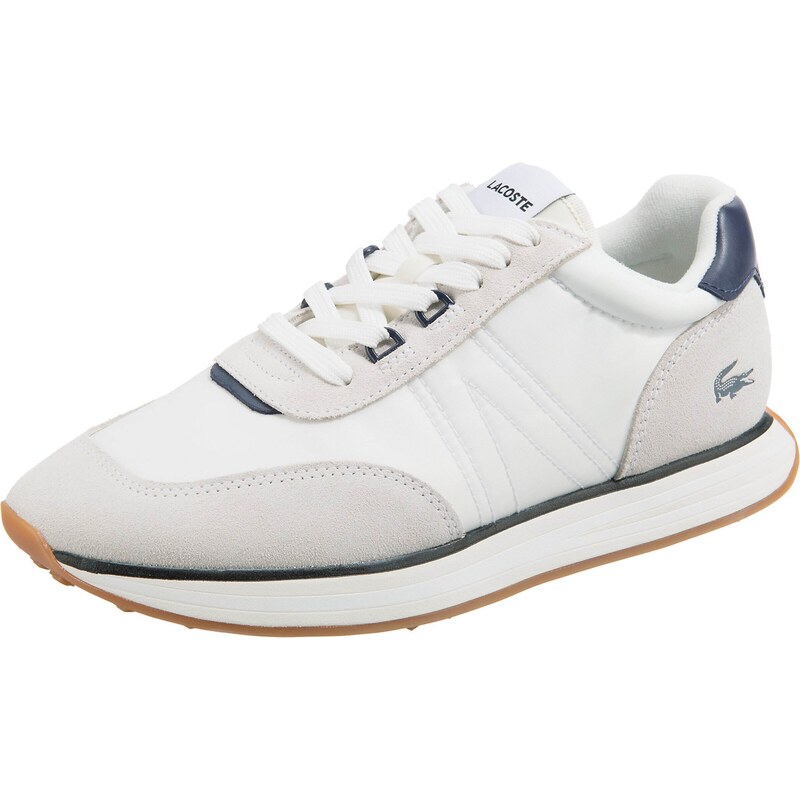 LACOSTE Tenisky L-Spin béžová / noční modrá / bílá