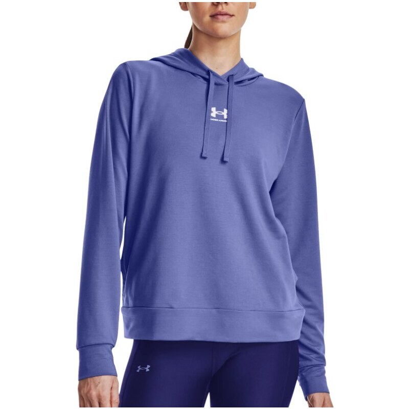 Mikina s kapucí Under Armour Rival Terry Hoodie-BLU 1369855-495