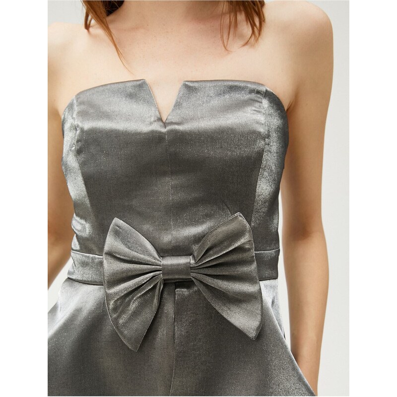 Koton Strapless Bow Detailed Blouse