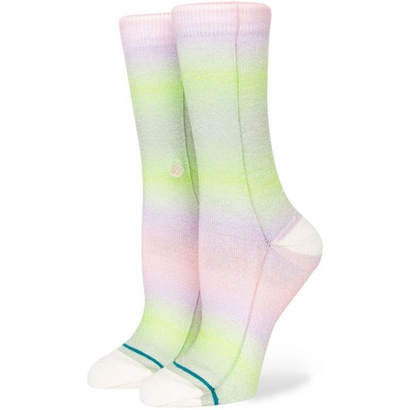 Stance PONOŽKY TANCE GOOD DAY CREW WM - zelená - 80142903