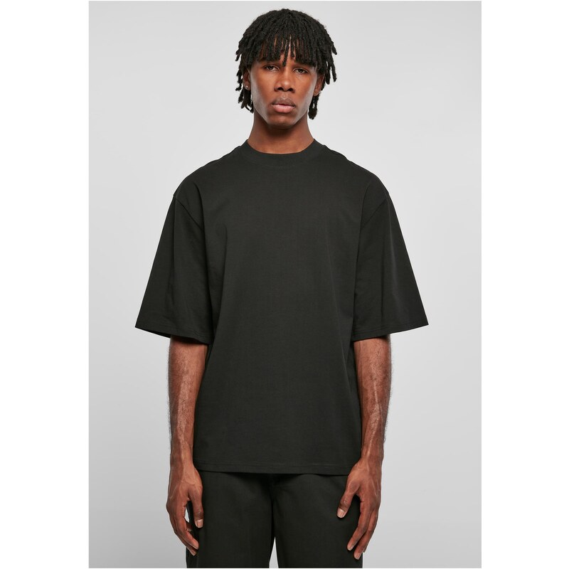 Urban Classics Ekologické oversized tričko s rukávem černé