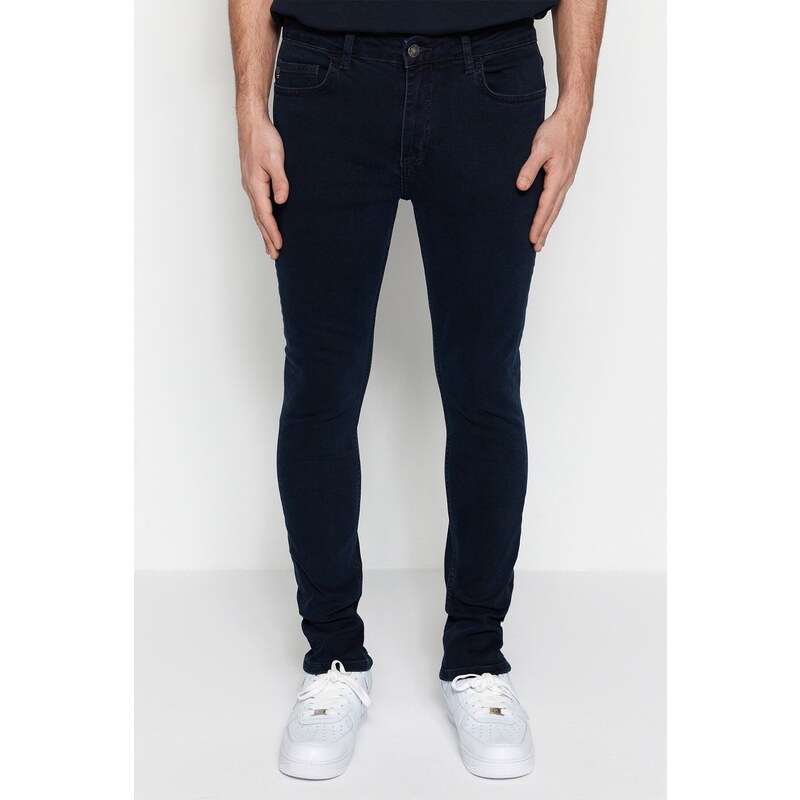 Trendyol Dark Navy Premium Stretch Fabric Skinny Fit Jeans Denim Trousers