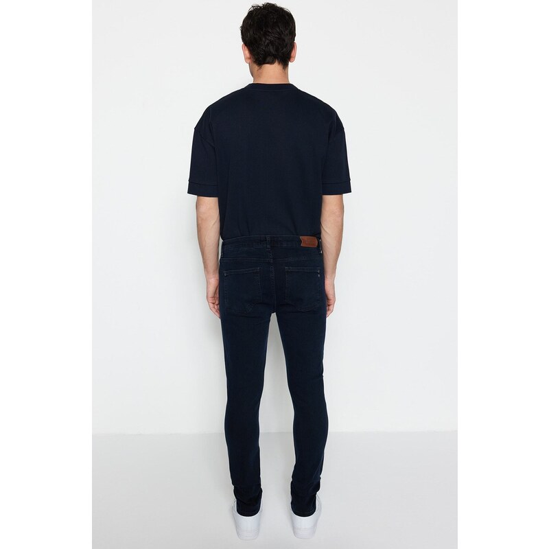 Trendyol Dark Navy Premium Stretch Fabric Skinny Fit Jeans Denim Trousers