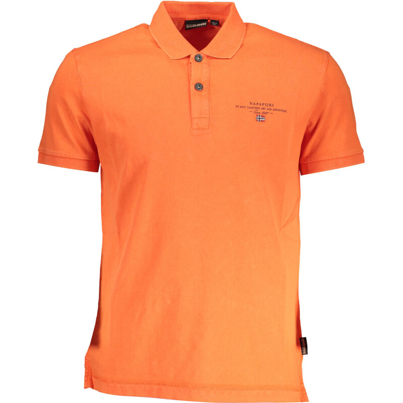 Oranžové pánské polo tričko Napapijri