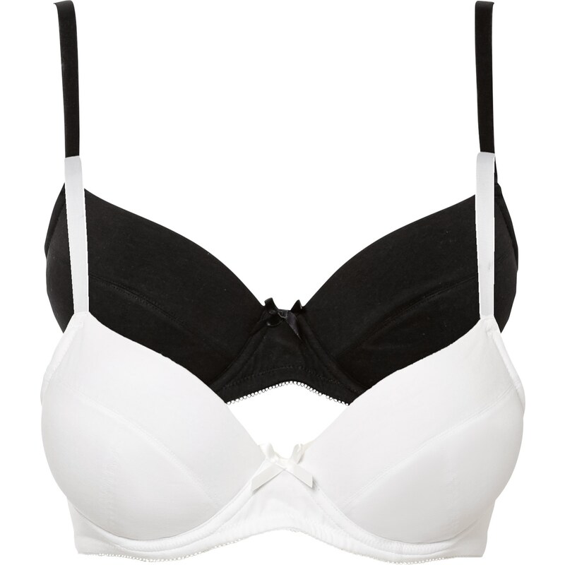bonprix Push-up podprsenka s kosticemi a organickou bavlnou (2 ks v 80187913