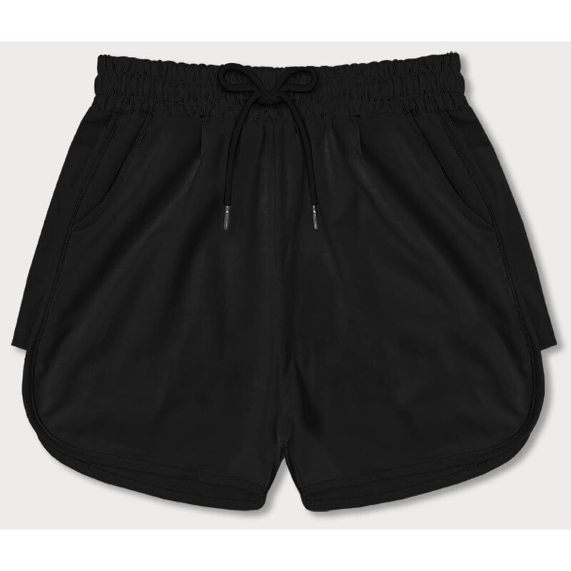 J.STYLE Dámské sportovní šortky černé (8K951-3)