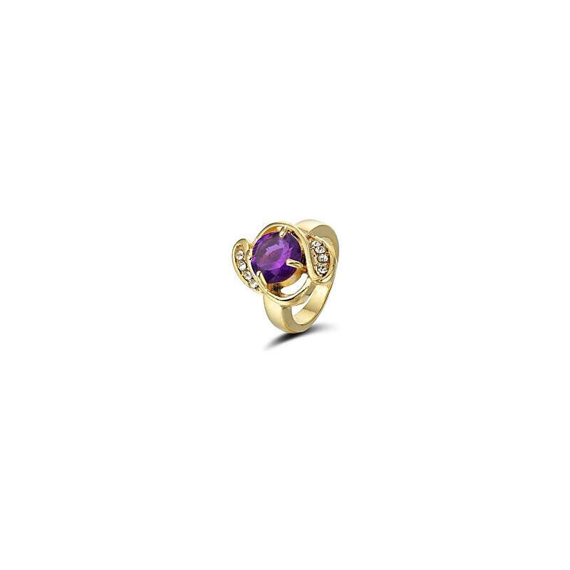 LightInTheBox Crystal In 14K Gold Plating Cocktail Ring (More Colors)