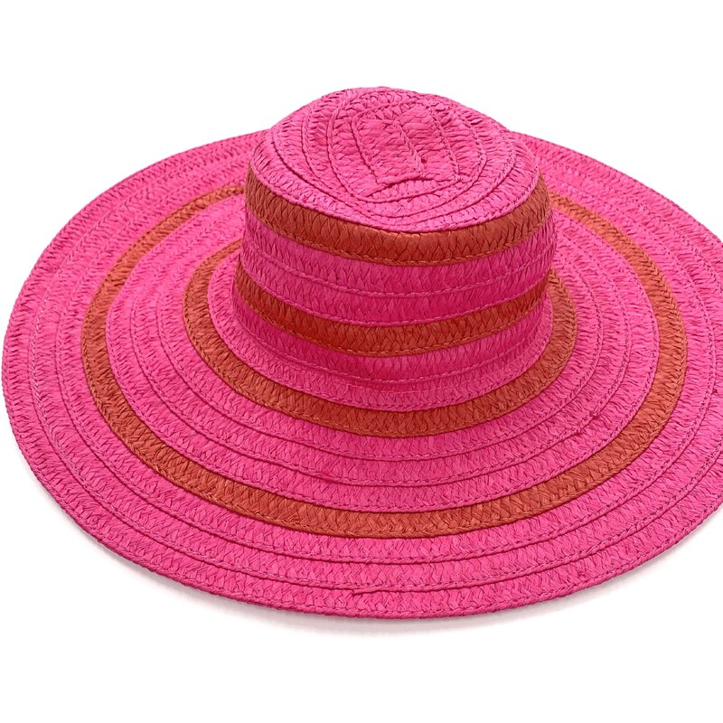Růžový Designový klobouk GUESS