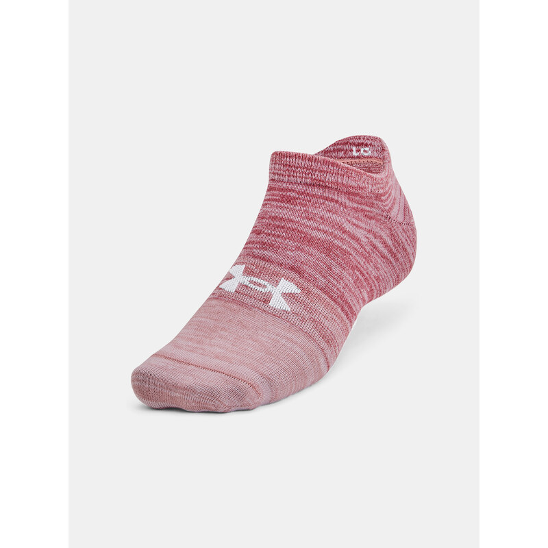 Under Armour Ponožky UA Essential No Show 3pk-PNK - unisex 80686088