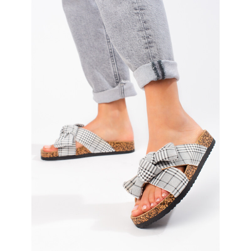 Women's Vinceza checkered slippers