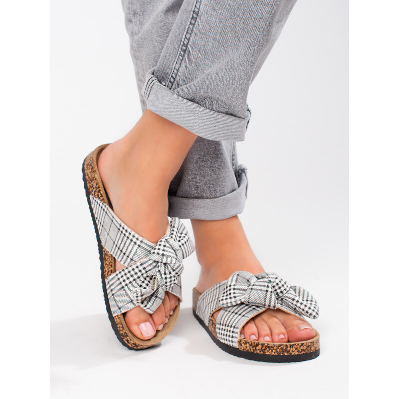 Women's Vinceza checkered slippers