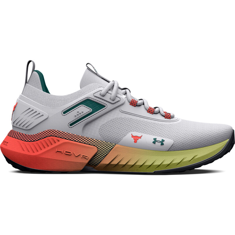 Fitness boty Under Armour UA GS Project Rock 5-WHT 3025437-100