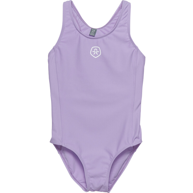 Dívčí jednodílné plavky Color Kids Lavender Mist