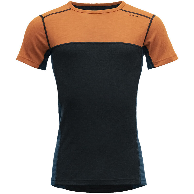 Devold Lauparen Merino 190 T-Shirt Men Oranžová
