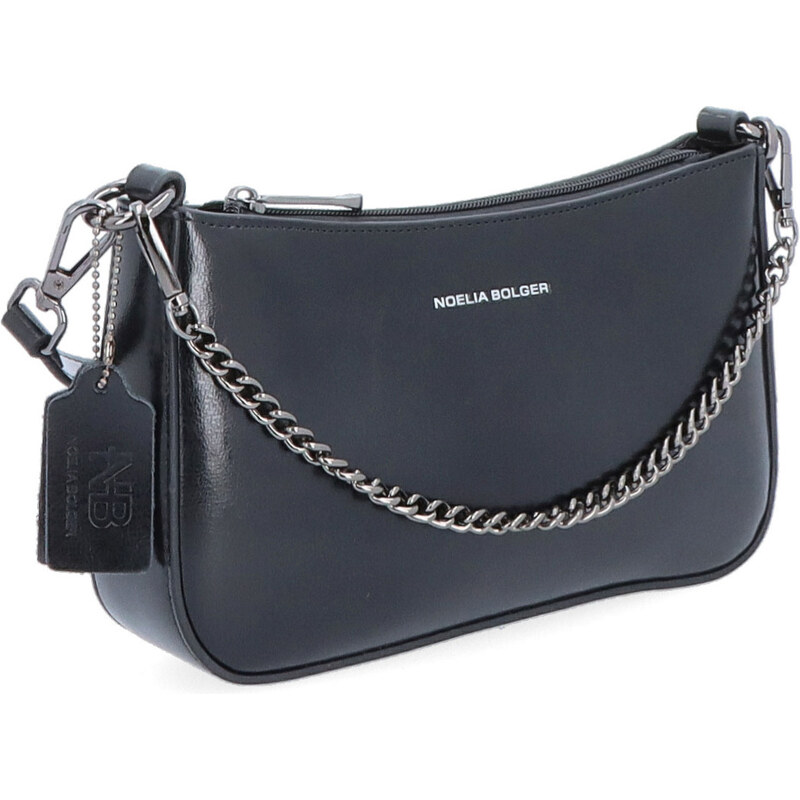 Kožená kabelka crossbody Noelia Bolger černá NB 0084 C