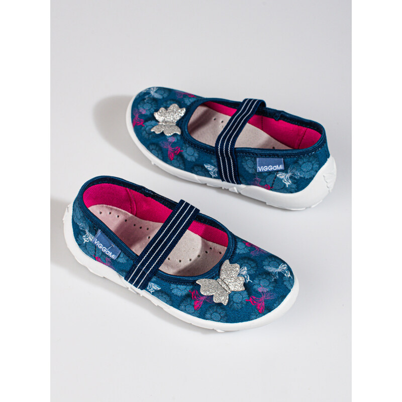 Blue slippers for girl Viggami Jenny