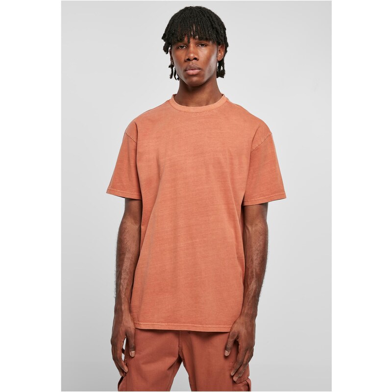 Urban Classics Heavy Oversized Garment Dye Tee terakota