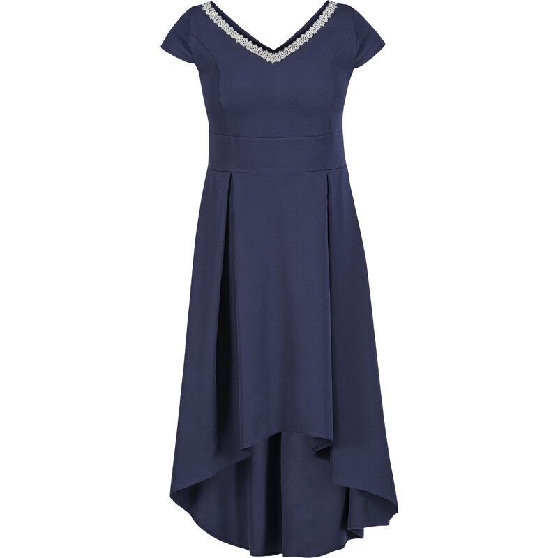 Karko Dámské šaty SB826 námořnická modř