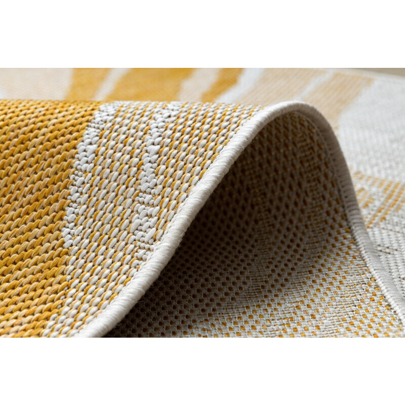 Dywany Łuszczów Kusový koberec Sion Sisal Marble 22169 ecru/yellow – na ven i na doma - 80x150 cm