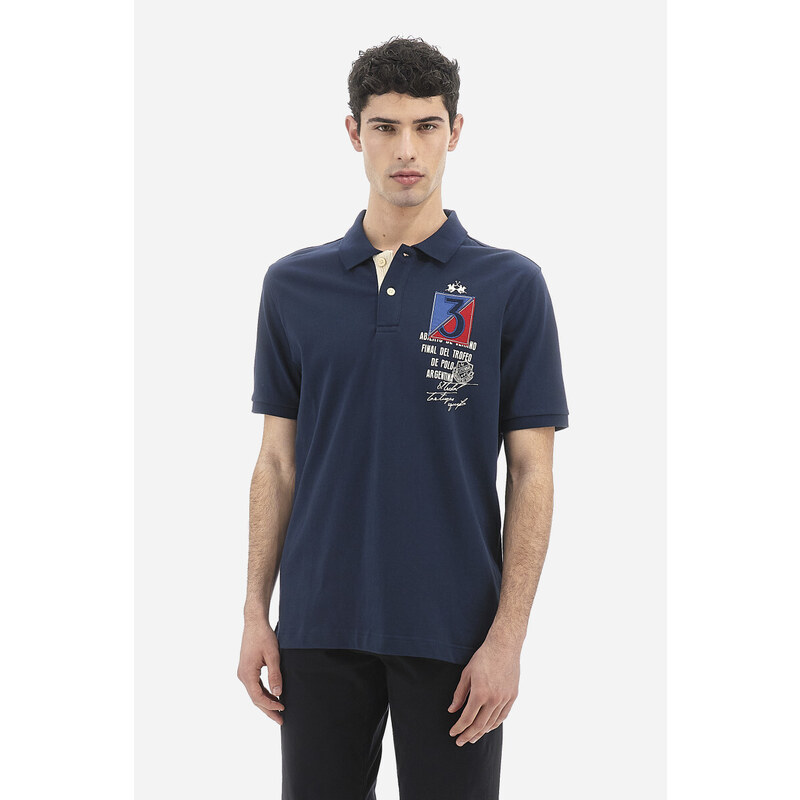 POLOKOŠILE LA MARTINA MAN POLO S/S COTTON JERSEY