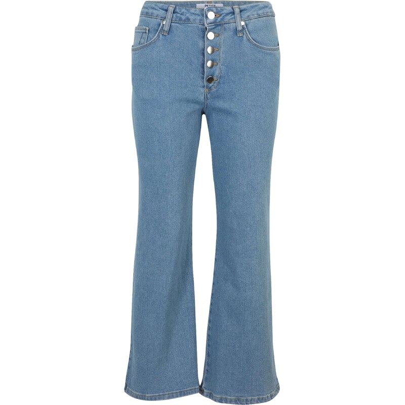Dorothy Perkins Petite Džíny Petite Button Front Wide Leg Jeans 109577959