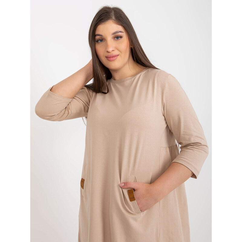 RELEVANCE Dress-RV-SK-6274.36P-camel
