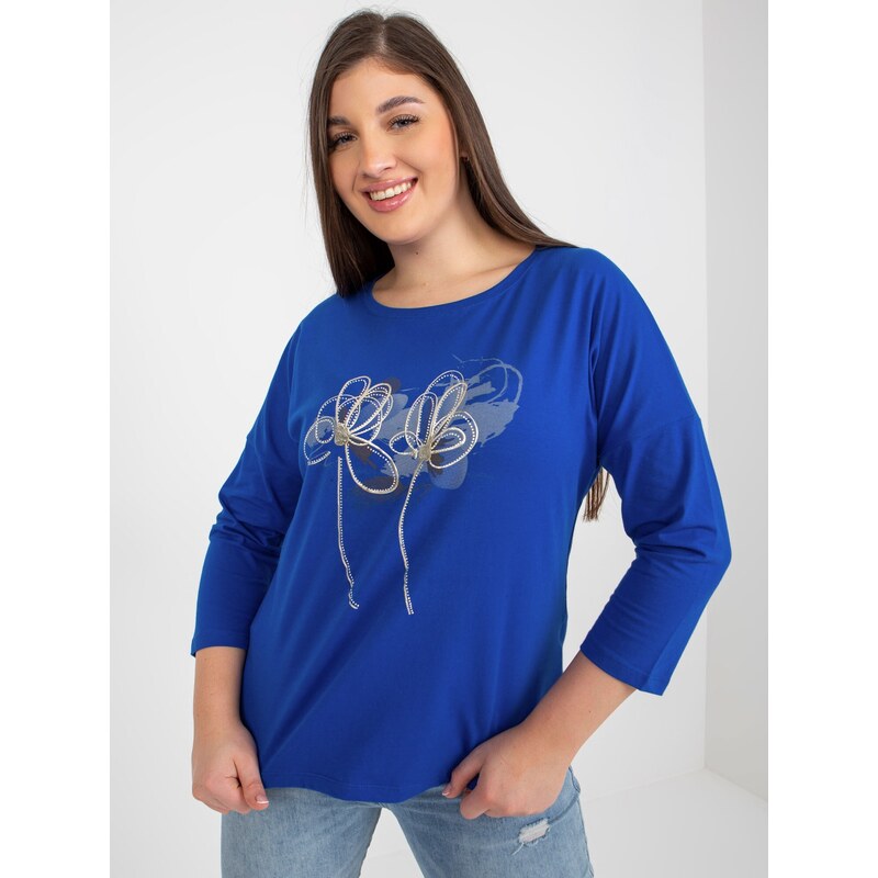 RELEVANCE Blouse-RV-BZ-8554.01P-dark blue