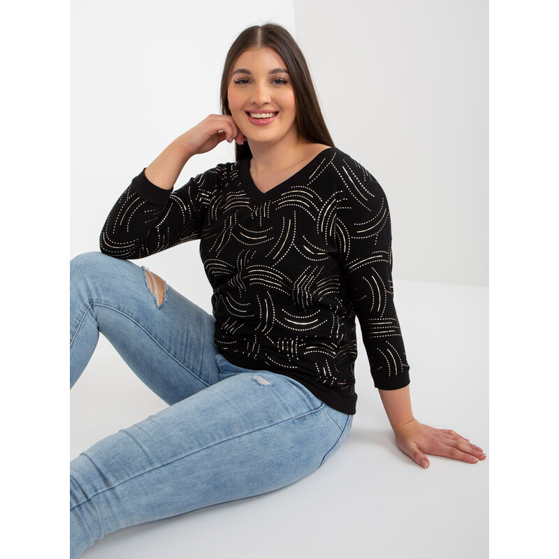 RELEVANCE Blouse-RV-BZ-8514.04P-black