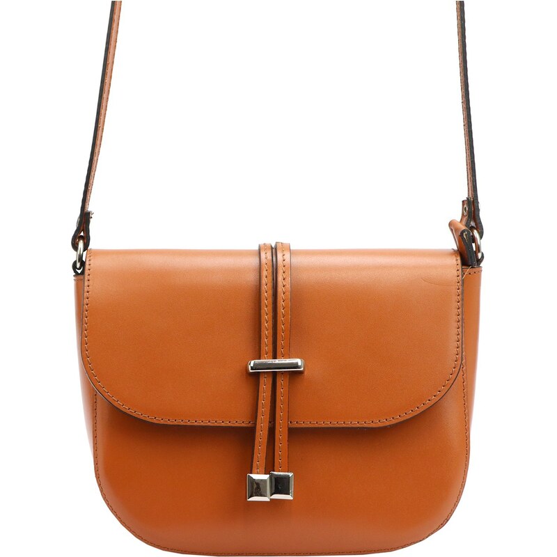 Kožená crossbody kabelka Luka 20-028 camel 80329420