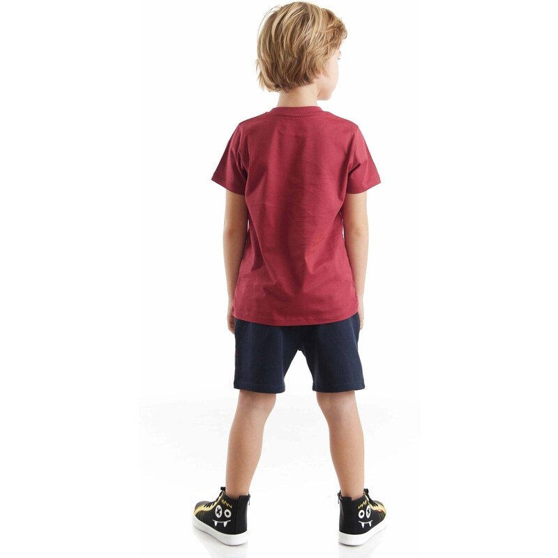Denokids Boy Super Strength T-shirt Shorts Set