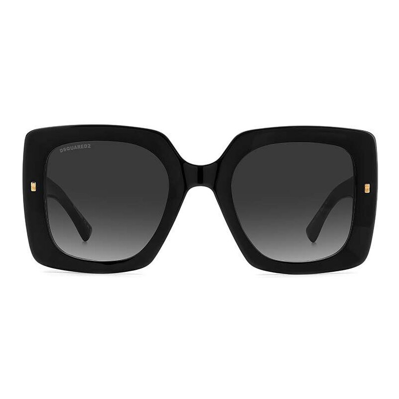 Sluneční brýle DSQUARED2 dámské, černá barva