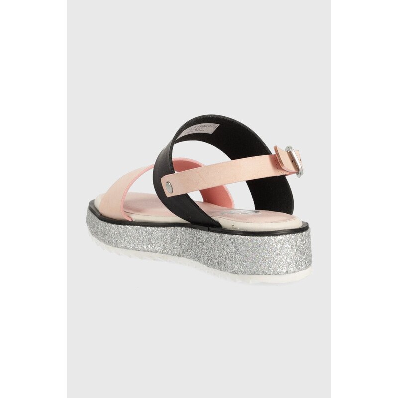 Dětské sandály Pepe Jeans Alexa růžová barva