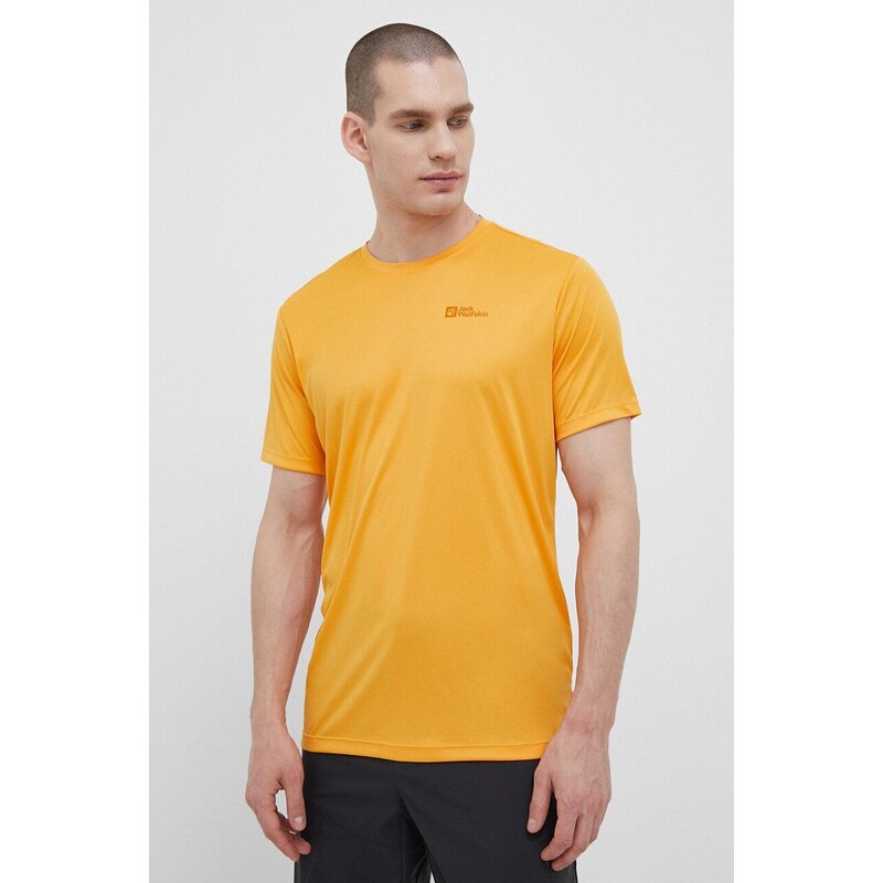 Sportovní tričko Jack Wolfskin Tech oranžová barva, 1807072