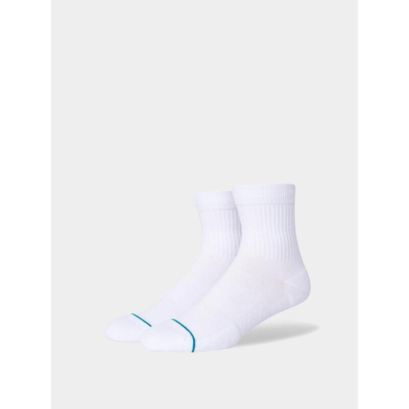 Stance Icon Quarter 3 Pack (white)bílá