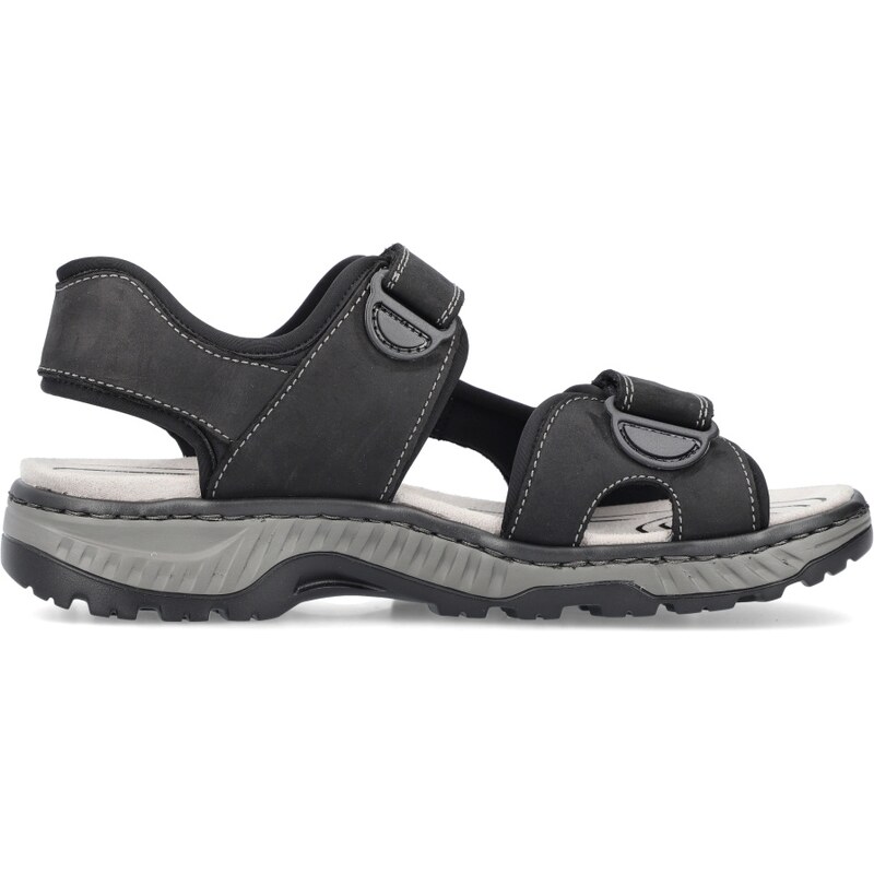Pánské sandály RIEKER 21760-00 černá