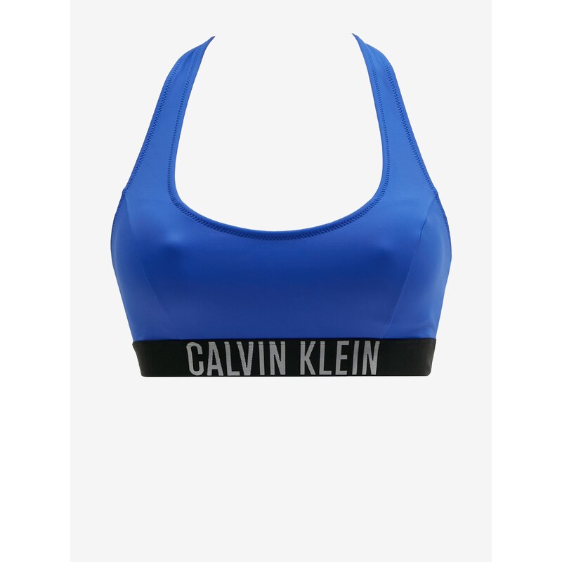 Tmavě modrý dámský horní díl plavek Calvin Klein Underwear - Dámské