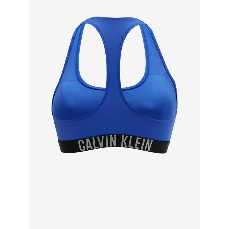 Tmavě modrý dámský horní díl plavek Calvin Klein Underwear - Dámské
